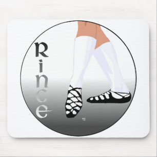 Irish Step Dancer - Soft Shoe - Rince Mouse Pad