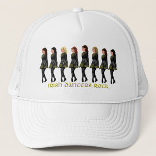 Irish Step Dancers Rock Trucker Hat