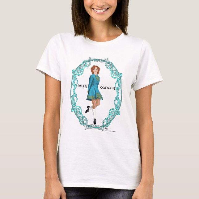 Irish Step Dancers  T-Shirt (Front)
