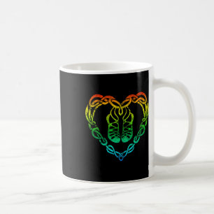 Irish Step Dancing Celtic Knot Heart T Shirt Gift Coffee Mug