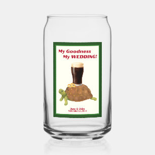 Irish Stout Bridal Shower Beer Glass Favor/Gift