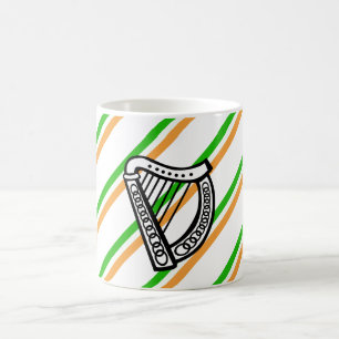 Irish stripes flag coffee mug