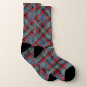 Irish Style Clan McNamara MacNamara Tartan Plaid Socks