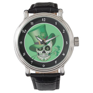 Irish Sugar Skull Watch