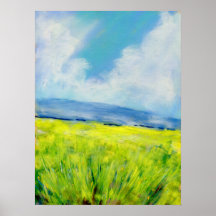 Irish Summer Landscape Painting