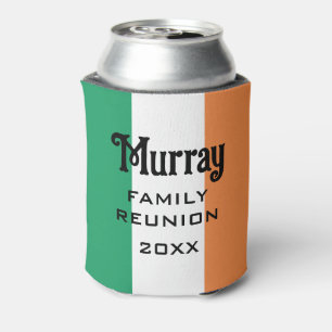Irish Surname Name Custom  Can Cooler