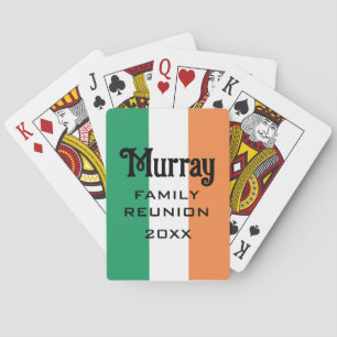 Irish Surname Name Custom  Playing Cards