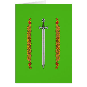 Irish Sword and Knotwork