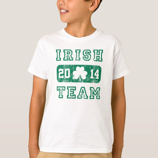 Irish Team 2014 T-Shirt (Front)