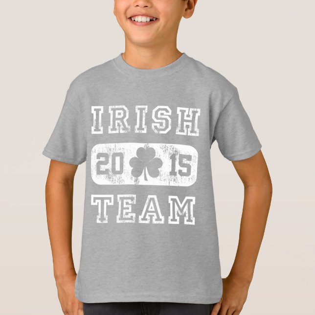 Irish Team 2015 T-Shirt (Front)