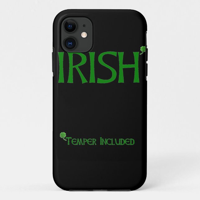 Irish Temper Included Case-Mate iPhone Case (Back)