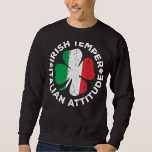 Irish Temper Italian Attitude T Shirt St Patrick S