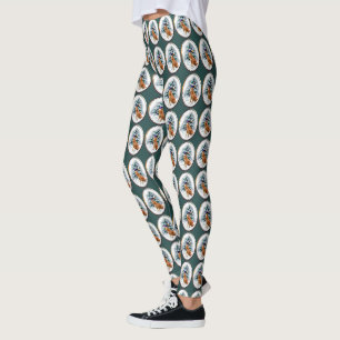 Irish Terrier Christmas Leggings
