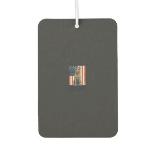 Irish Terrier Dad Patriotic Vintage Car Air Freshener
