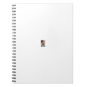 Irish Terrier Dad Patriotic Vintage Notebook