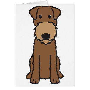 Irish Terrier Dog Cartoon