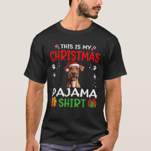 Irish Terrier Dog Nightgown Pajama This is my Chri T-Shirt