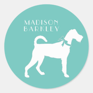 Irish Terrier Dog Puppy Classic Round Sticker