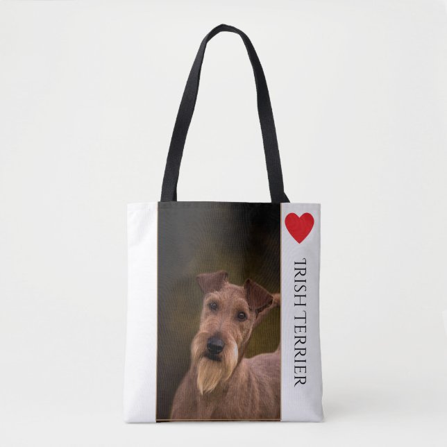 Irish Terrier Lover Tote Bag (Front)