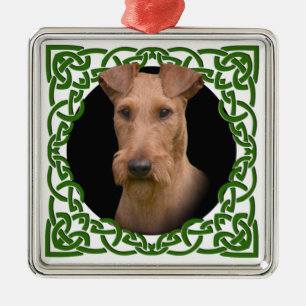 Irish Terrier Metal Ornament