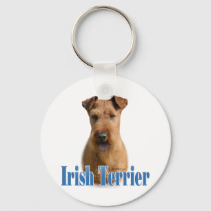 Irish Terrier Name Key Ring