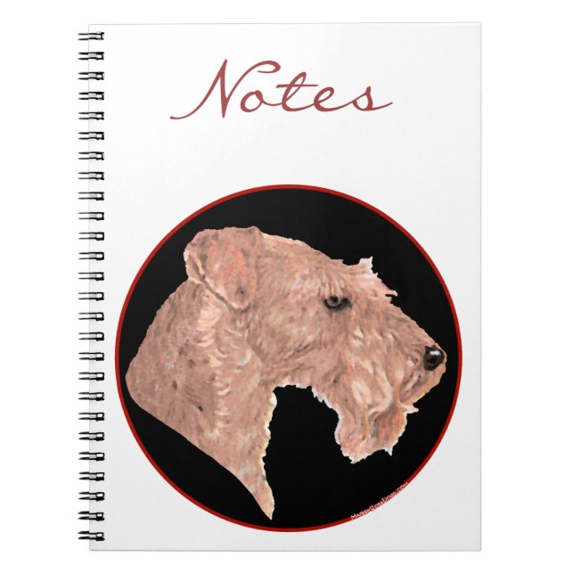 Irish Terrier Notebook (Front)