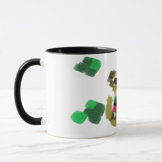  Irish terrier St Patrick's day fun Mug (Left)