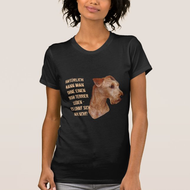 Irish Terrier T-shirt (Front)