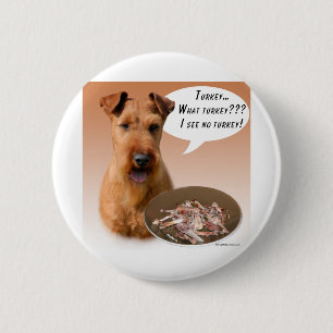 Irish Terrier Turkey 6 Cm Round Badge