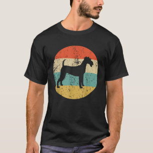 Irish Terrier Vintage Retro Irish Terrier Dog T-Shirt