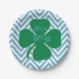 Irish Theme "Its a Boy" Paper Plates