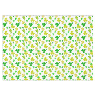 irish three leaves clover pattern tablecloth