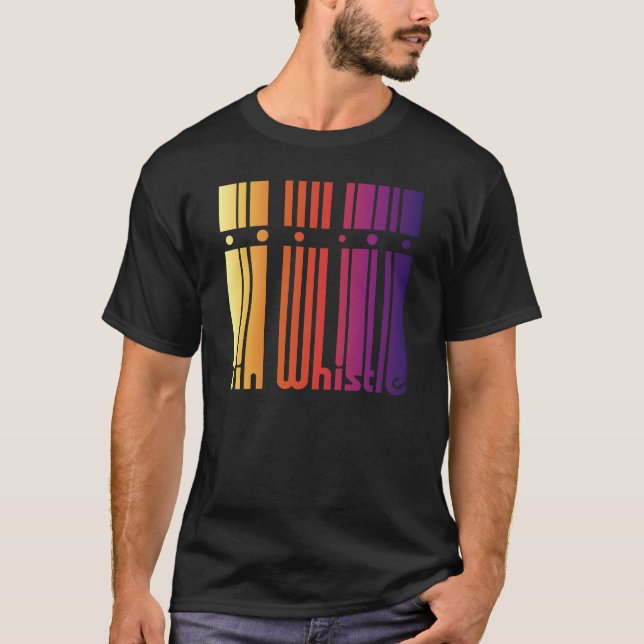 Irish Tin Whistle - multicolor T-Shirt (Front)