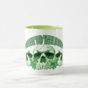 Irish to the Bone Skull Mug