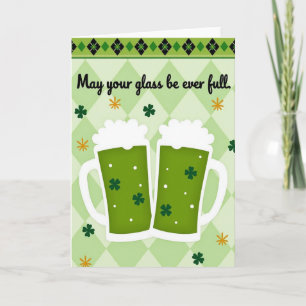 Irish Toast Beverage Card