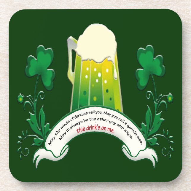 Irish Toast Coasters (Front)
