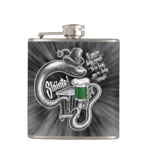Irish Toast Hip Flask