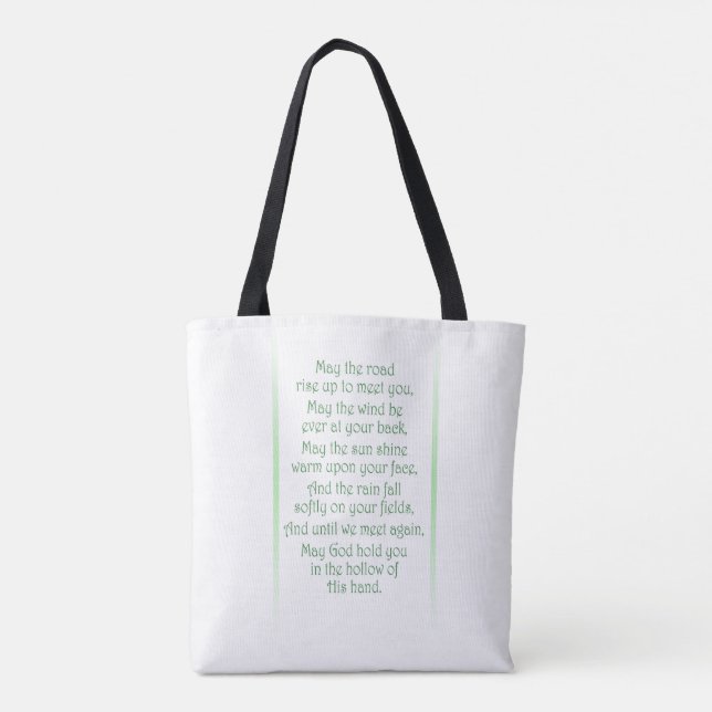 Irish Toast Tote Bag (Back)