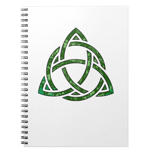 irish trifecta green notebook (Front)