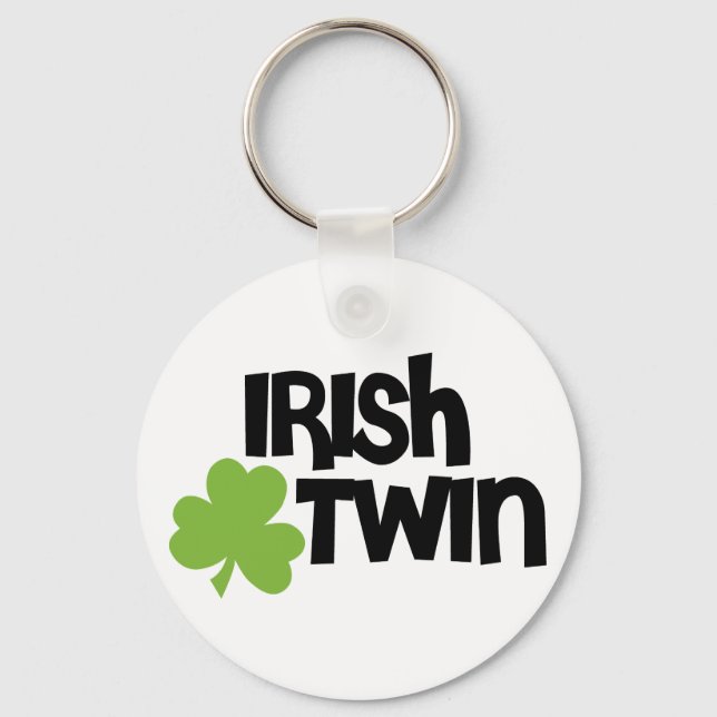 Irish Twin Key Ring (Front)