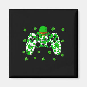 Irish Video Game Controller St Patricks Day Gamer  Magnet