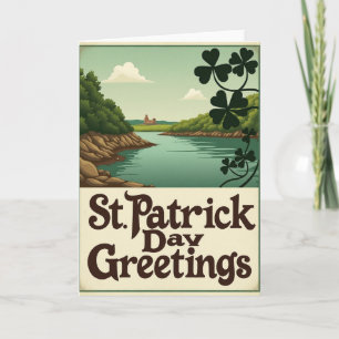 Irish Vintage Greetings Card