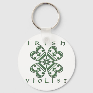 Irish Violist Key Ring
