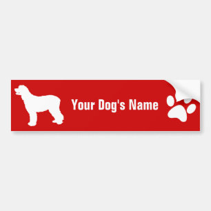 Irish Water Spaniel アイリッシュ・ウォーター・スパニエル Bumper Sticker