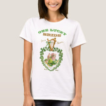 Irish Wedding Bachelorette Bridal One Lucky Bride