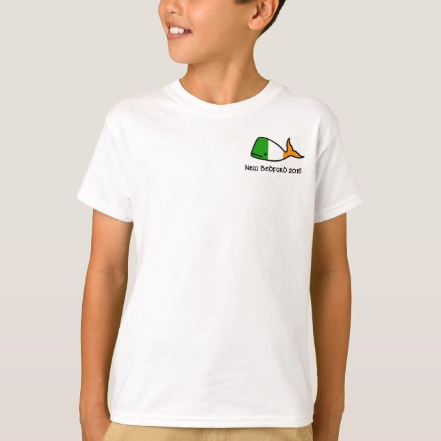 Irish Whale Kids' T-Shirt (Front)