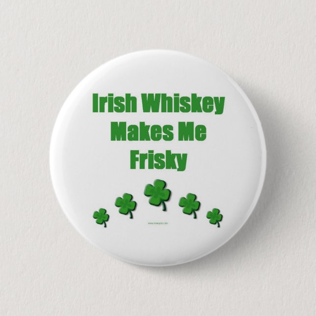 Irish Whiskey Button (Front)