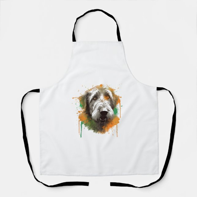 Irish Wolfhound  Apron (Front)