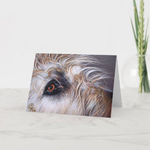Irish Wolfhound Card