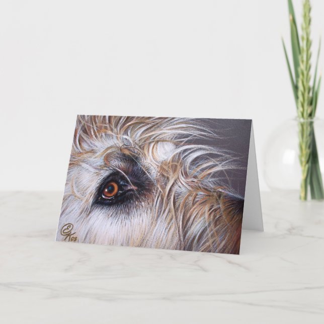 Irish Wolfhound Card (Front)